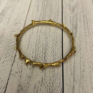 Vintage Isola Bella Crown of Thorns bangle in Gold Excellent condition
